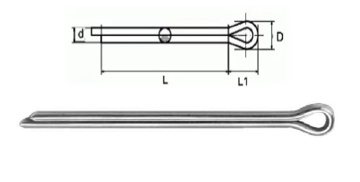 Шплинт ГОСТ 397-79 оцинкованный