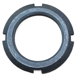 Гайка шлицевая круглая ГОСТ 11871-88 M10x1,25 без покрытия