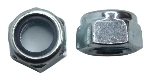 DIN 985 Гайка шестигранная самоконтрящаяся M10 цинк